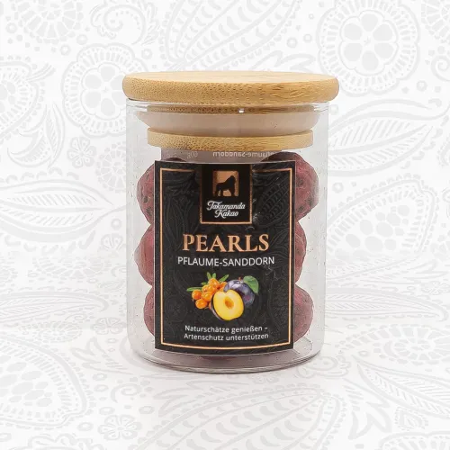 Takamanda Kakao Pflaume-Sanddorn Pearls 60 g